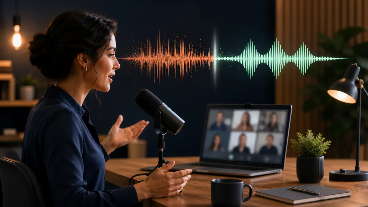 How to Clean Recorded Webinar Audio visual guide