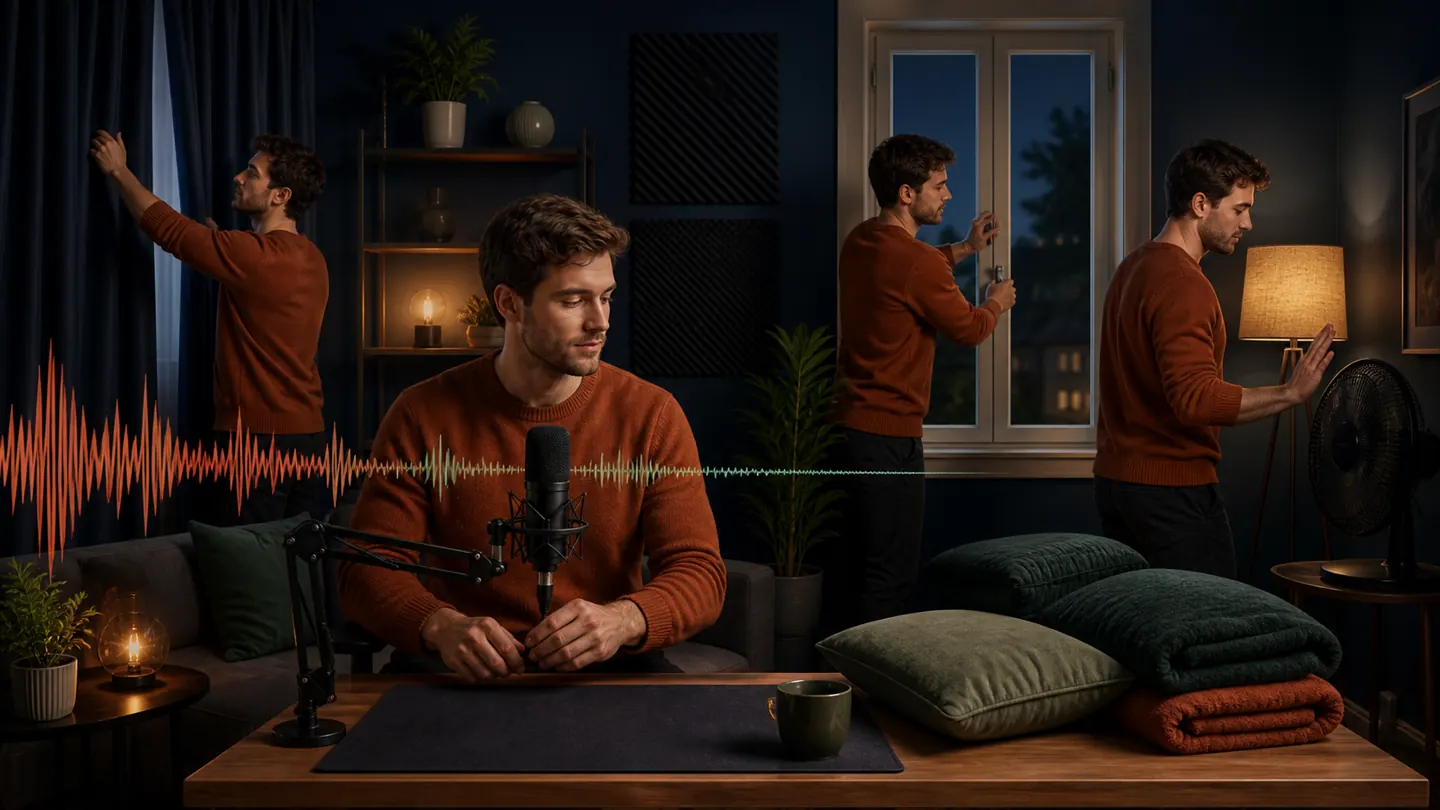 How to Prevent Background Noise While Recording visual guide