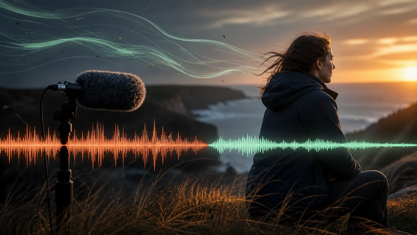 How to Remove Wind Noise from Audio Without Ruining the Voice visual guide